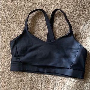 Soul by SoulCycle Sparkle Black Sports Bra